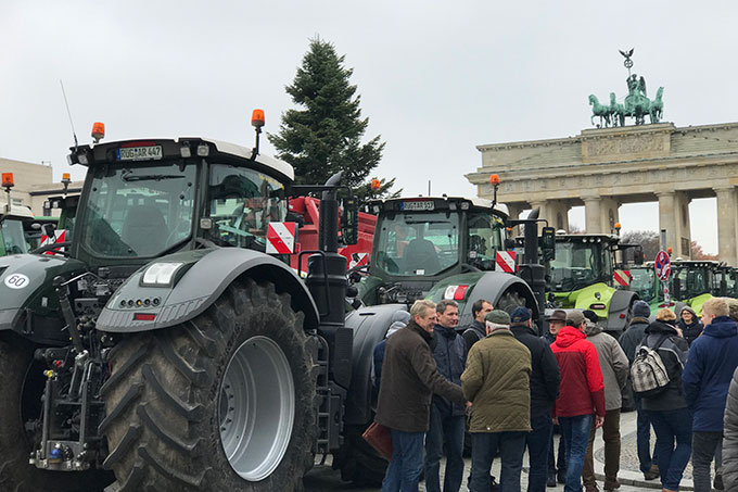 Traktor-Demo in Berlin 2019 - Foto: NABU