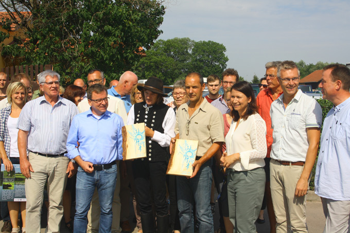 Auszeichnung der zwei „Natura 2000-Landwirte“ - Foto: Sebastian König