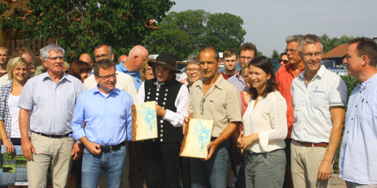 Auszeichnung der zwei „Natura 2000-Landwirte“ - Foto: Sebastian König