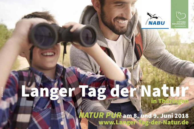 Broschüre &quot;Langer Tag der Natur&quot; 2018 - Foto: NABU Thüringen